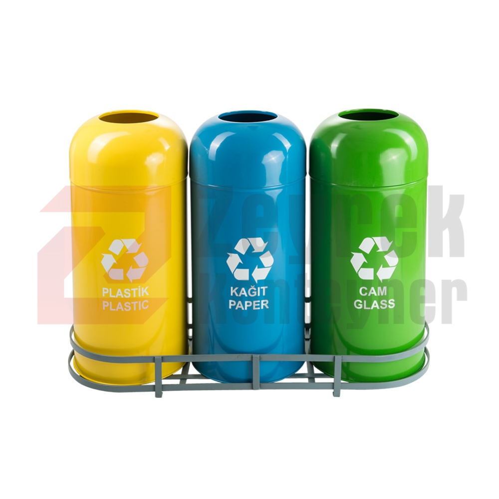 Boyalı Sıfır Atık Geri Dönüşüm Standı - 1011B
