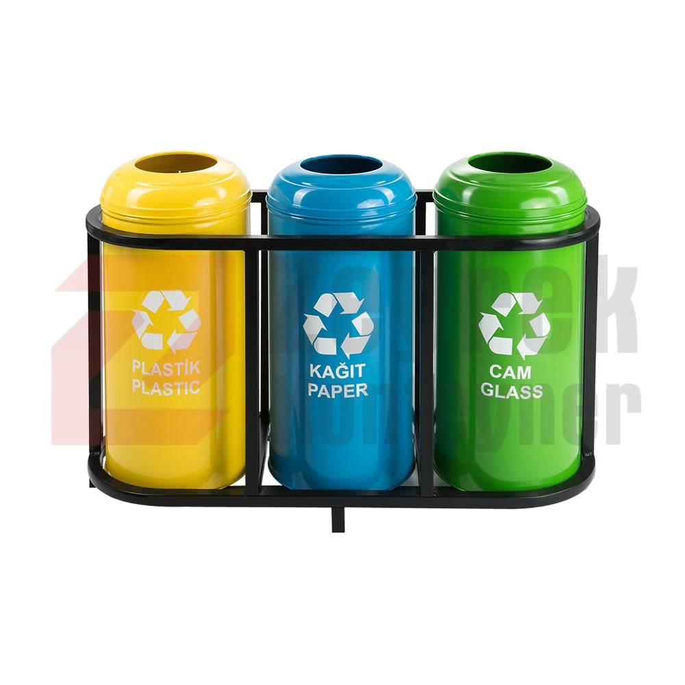 Boyalı Sıfır Atık Geri Dönüşüm Standı - 1015B