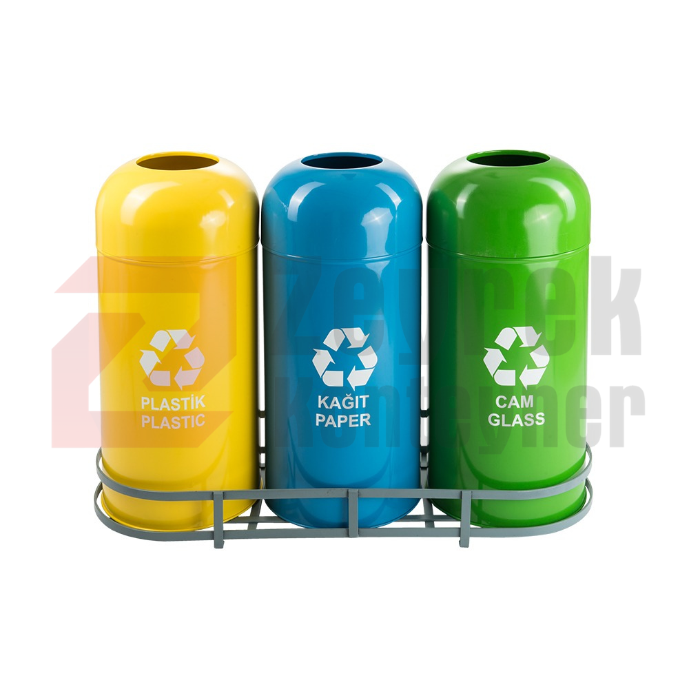 Boyalı Sıfır Atık Geri Dönüşüm Standı - 1013B