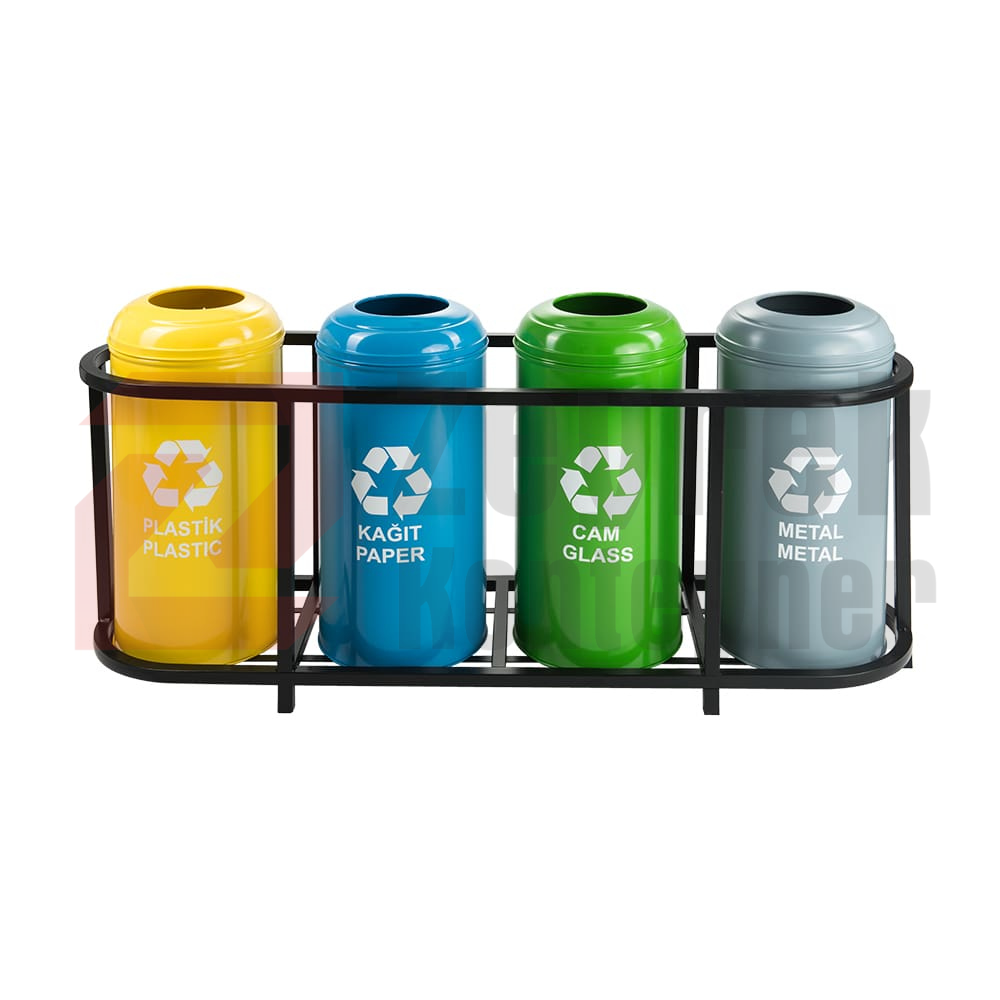 Boyalı Sıfır Atık Geri Dönüşüm Standı - 1015A